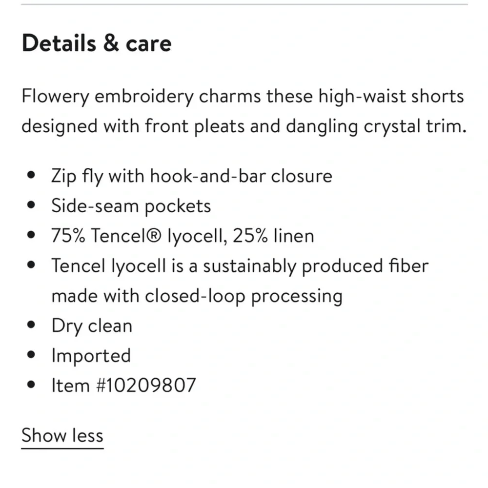 KOBI HALPERIN Annabel Embroidered Shorts with Crystals - Picture 12 of 16